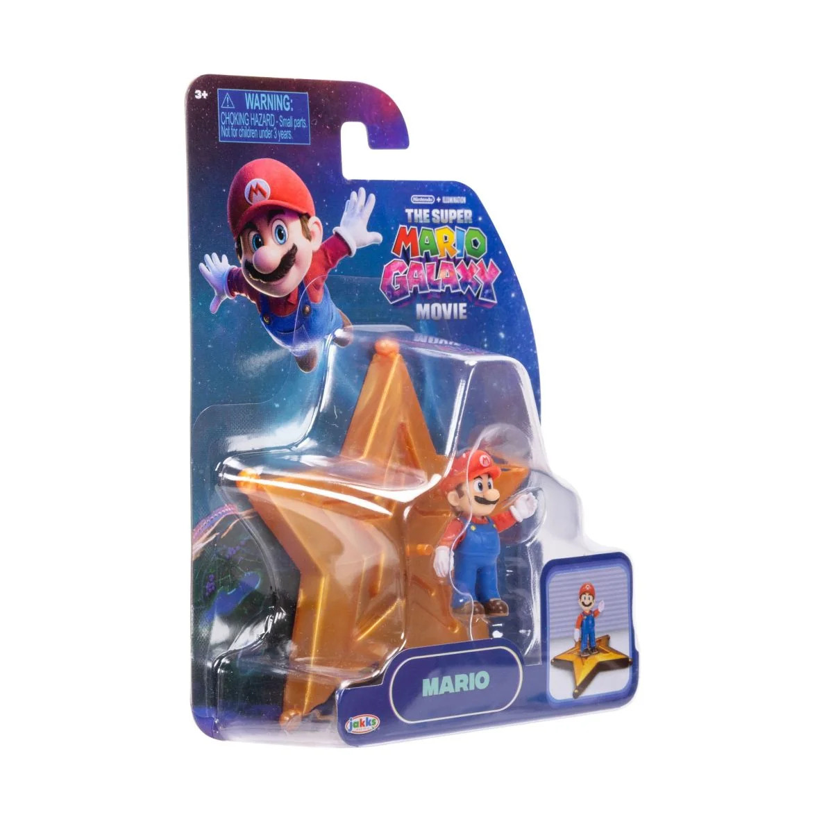 Mario Mini Figura 4 Cm Super Mario Galaxy