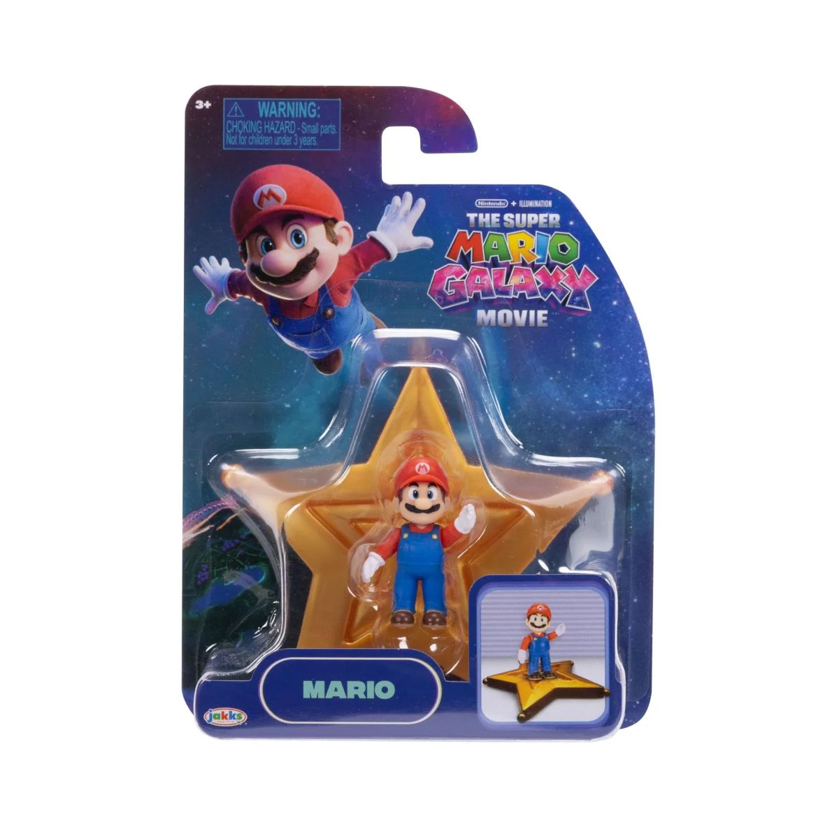 Mario Mini Figura 4 Cm Super Mario Galaxy