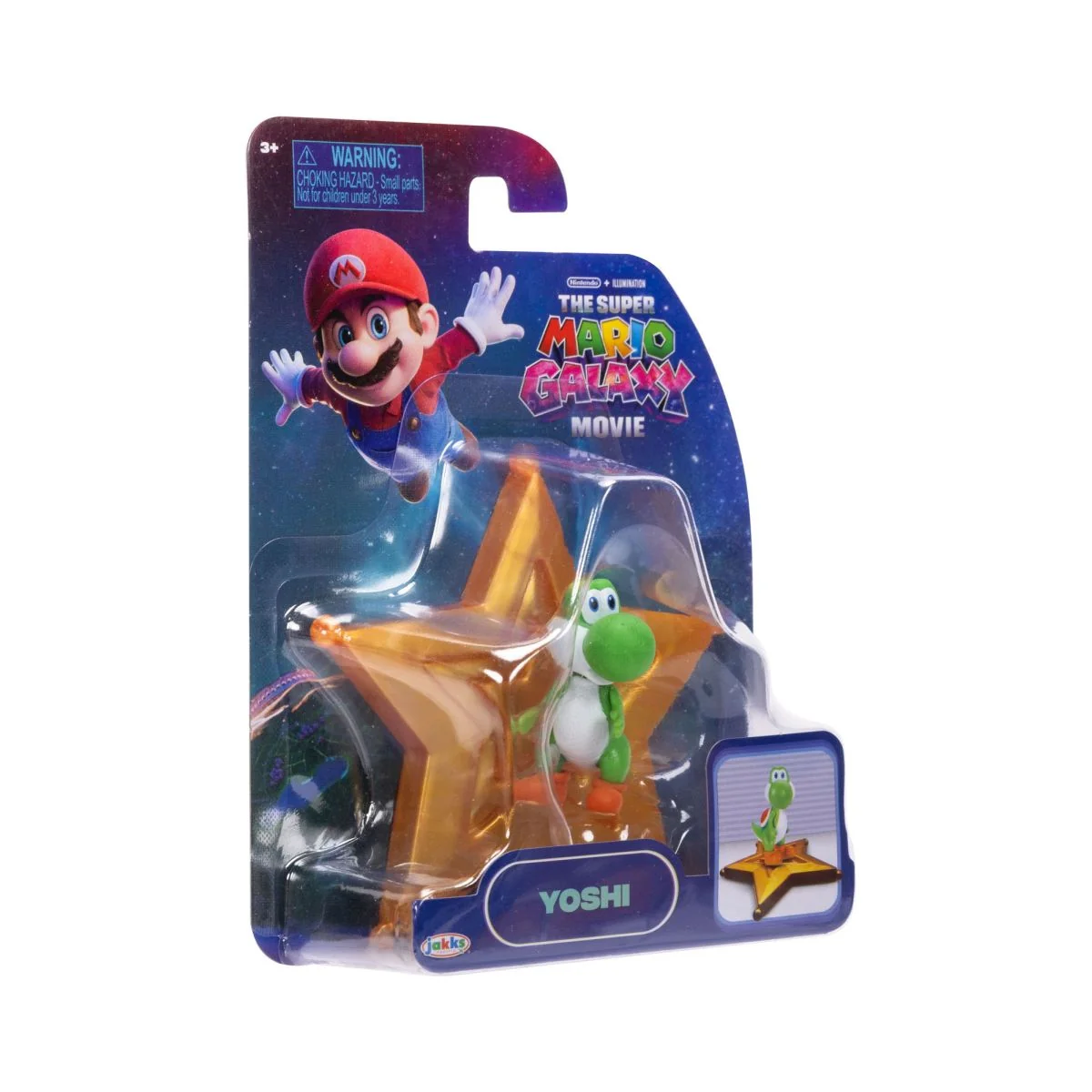 Yoshi Mini Figura 4 Cm Super Mario Galaxy